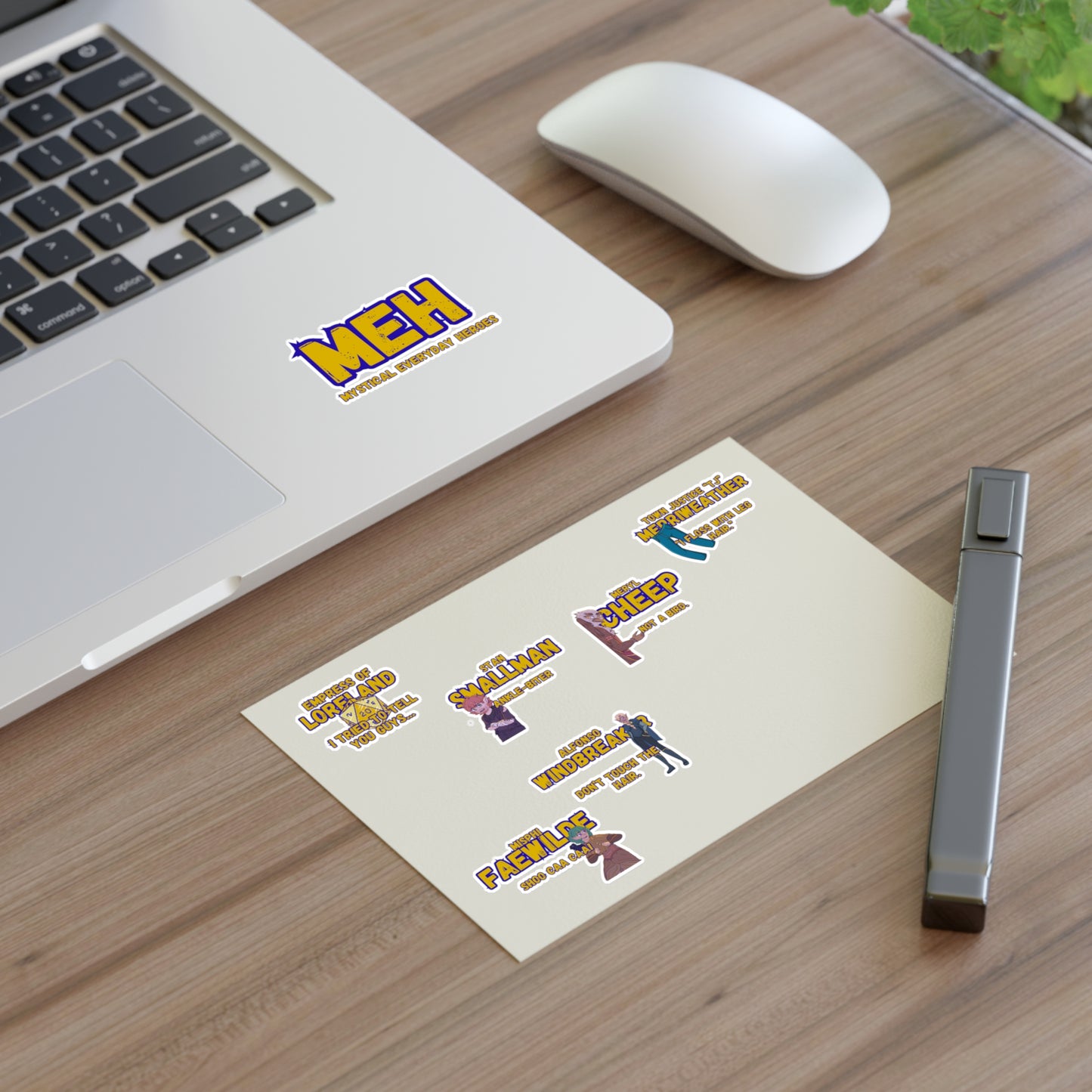 MEH Sticker Sheet —  Season 1